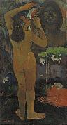 The Moon and the Earth (Hina tefatou),, Paul Gauguin